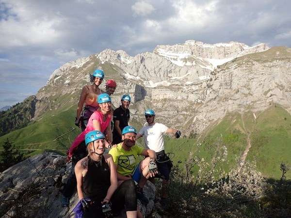 Via Ferrata avec Monté Médio